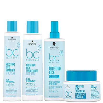 Schwarzkopf BC Moisture Kick Care XXL Set - 250+200+200+200ml