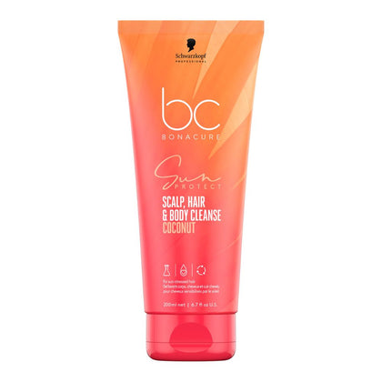 Schwarzkopf BC Sun Protect Scalp, Hair & Body Cleanse