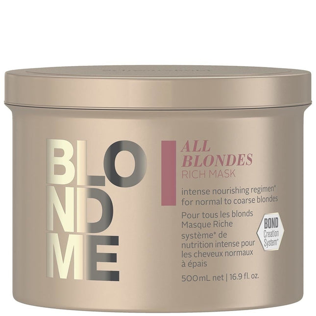 Schwarzkopf Blond Me All Blondes Rich Mask