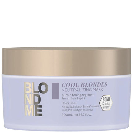 Schwarzkopf Blond Me Cool Blondes Neutralizing Violet Mask - 200ml