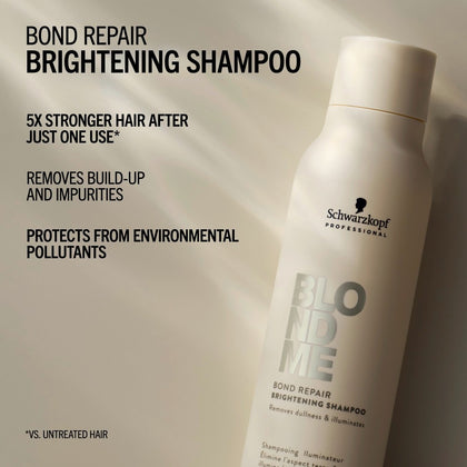 Schwarzkopf BlondMe Bond Repair Brightening Shampoo