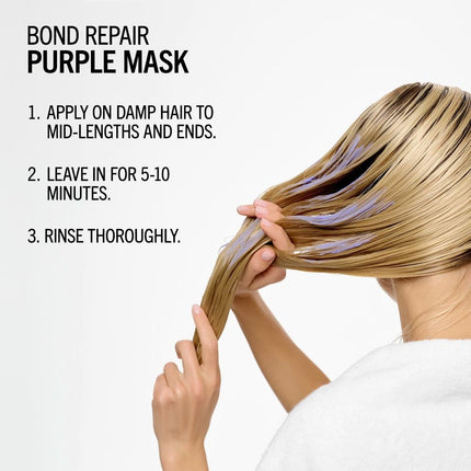 Schwarzkopf BlondMe Bond Repair Purple Mask