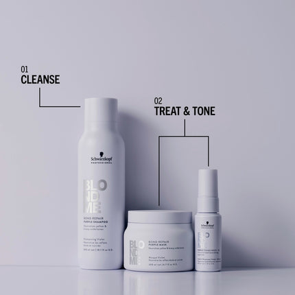 Schwarzkopf BlondMe Bond Repair Purple Mask