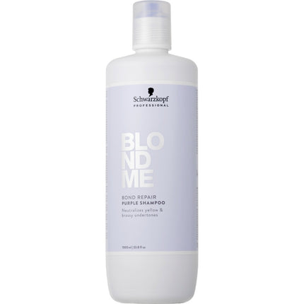 Schwarzkopf BlondMe Bond Repair Purple Shampoo