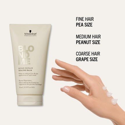Schwarzkopf BlondMe Bond Repair Sealing Balm - 75ml