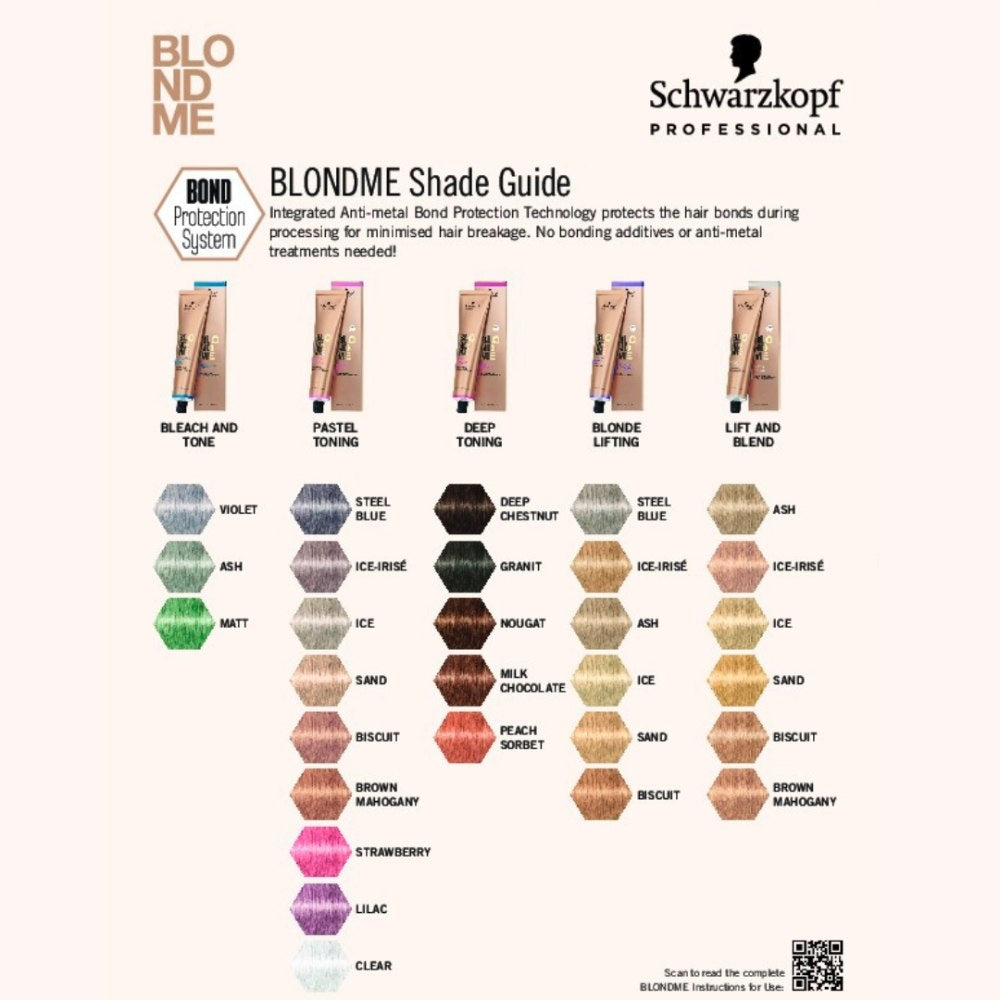 Schwarzkopf BLONDME Lift & Blend - 60ml