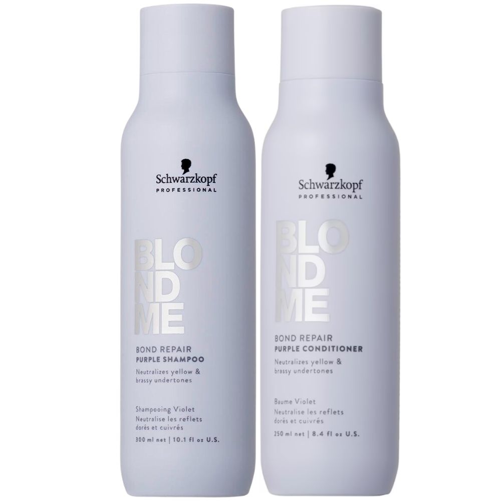 Schwarzkopf BLONDME Purple Toning Set- 300+250ml
