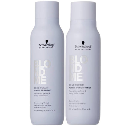 Schwarzkopf BLONDME Purple Toning Set- 300+250ml