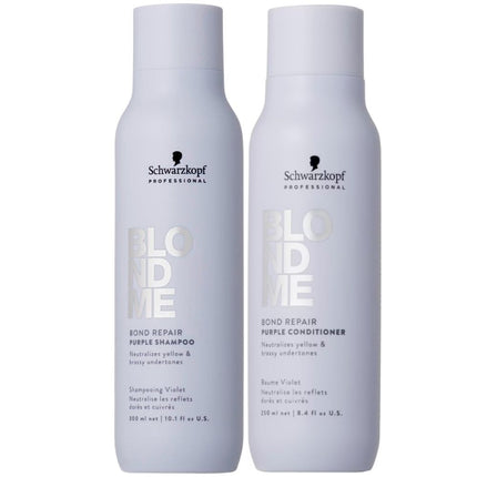 Schwarzkopf BLONDME Purple Toning Set- 300+250ml