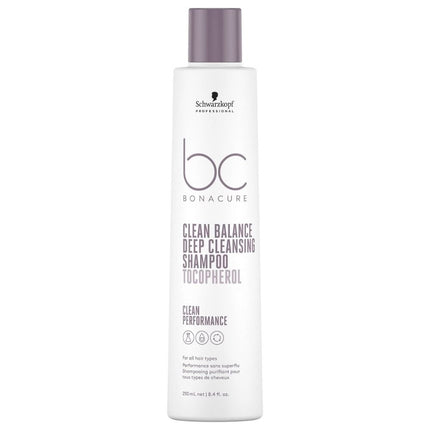 Schwarzkopf Bonacure Clean Balance Deep Cleansing Shampoo