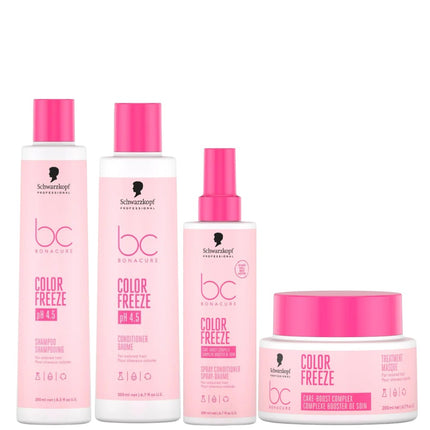 Schwarzkopf Bonacure Clean Performance Color Freeze Care XXL Set - 250+200+200+200ml