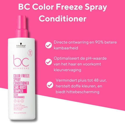 Schwarzkopf Bonacure Color Freeze Spray Conditioner