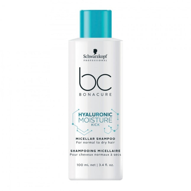Schwarzkopf Bonacure Hyaluronic Moisture Kick Shampoo Travel Size - 100ml