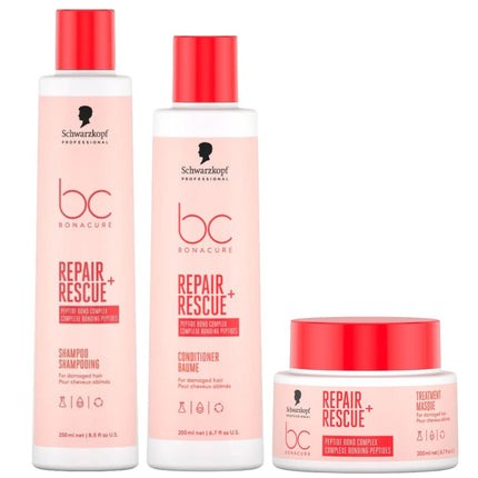 Schwarzkopf Bonacure Repair Rescue - 250+200+200ml