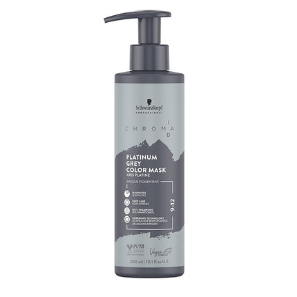 Schwarzkopf Chroma ID 9-12  Platinum Grey Colour Mask - 300ml