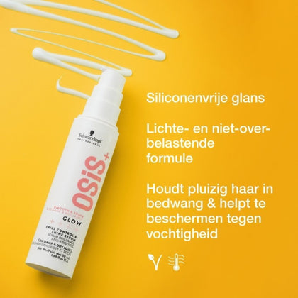 Schwarzkopf OSiS+ Smooth & Shine Glow Frizz Control & Shine Serum - 50ml