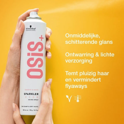 Schwarzkopf OSiS+ Smooth & Shine Sparkler Shine Spray - 300ml
