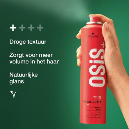Schwarzkopf OSiS+ Texture Craft Dry Texture Spray - 300ml