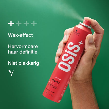 Schwarzkopf OSiS+ Texture Velvet Lightweight Wax-Effect Spray - 200ml