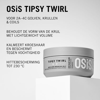 Schwarzkopf OSiS+ Tipsy Twirl Wave & Curl Enhancing Jelly - 300ml