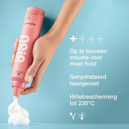 Schwarzkopf OSiS+ Volume & Body Air Whip Flexible Mousse - 200ml