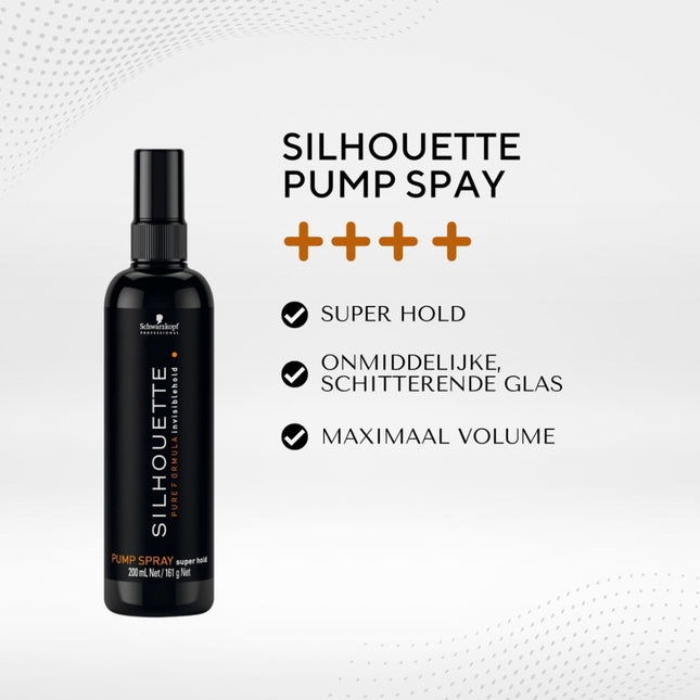 Schwarzkopf Silhouette Super Hold Pompspray - 200ml