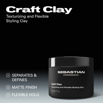 Sebastian Craft Clay Matte Texturizer - 50g