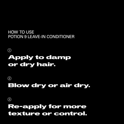 Sebastian Potion 9 Leave-In Conditioner & Styling Cream