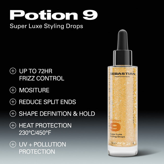Sebastian Potion 9 Luxe Styling Drops - 30ml