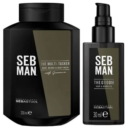 Sebastian SEB MAN Hair & Beard Duo - 250+30ml