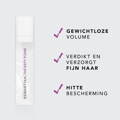 Sebastian Thickefy Foam Volume Mousse - 200ml