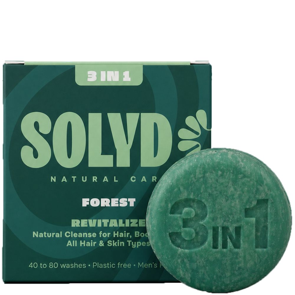 ShampooBars 3-in-1 Bar Forest Haar, Lichaam en Gezicht - 60g