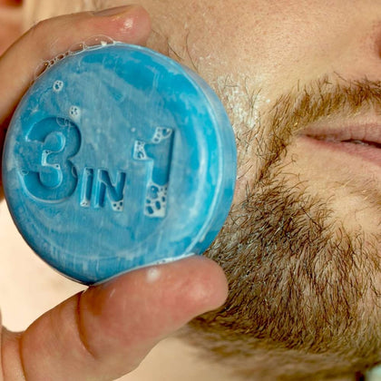 ShampooBars 3-in-1 Bar Ocean Haar, Lichaam en Gezicht - 60g