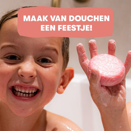ShampooBars 3-in-1 Kids Bar Watermeloen Haar en Lichaam - 60g