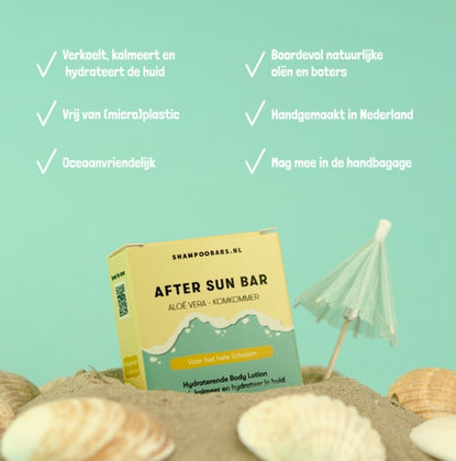 ShampooBars After Sun Aloë Vera & Komkommer - 45g