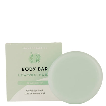 ShampooBars Body Bar Eucalyptus&Tea Tree Gevoelige Huid - 60g