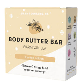 ShampooBars Body Butter Bar Warm Vanilla (extreem) droge huid - 45gr