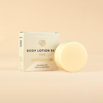 ShampooBars Body Lotion Bar Kokos Gevoelige Huid - 45g