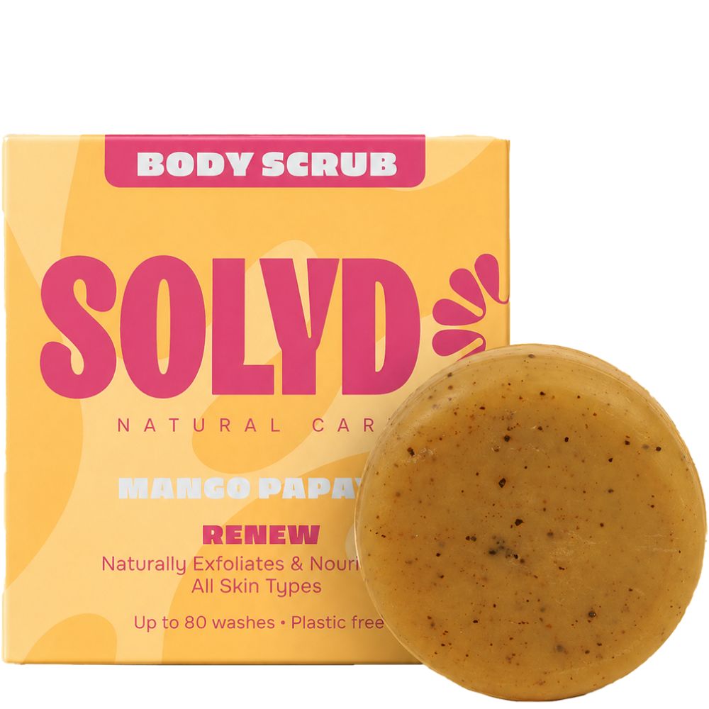 ShampooBars Body Scrub Bar Mango - Papaja - 60g