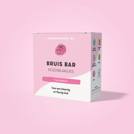 ShampooBars Bruis Bar Rozenblaadjes - 60g