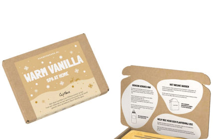 ShampooBars Giftbox Warm Vanilla Spa at Home - 2x60+45gr+Accessoire