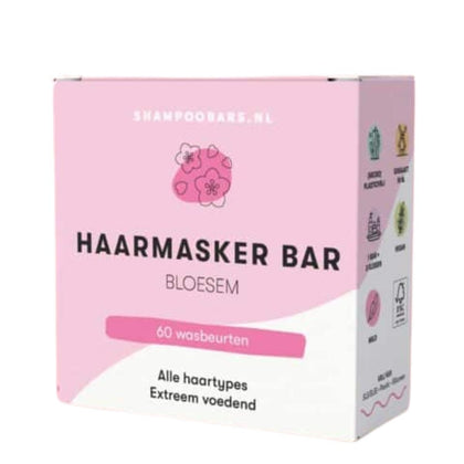 ShampooBars Haarmasker Bar Bloesem - Alle Haartypes - 45g