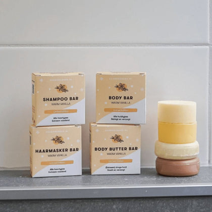 ShampooBars Haarmasker Bar Warm Vanilla alle haartypes - 45gr