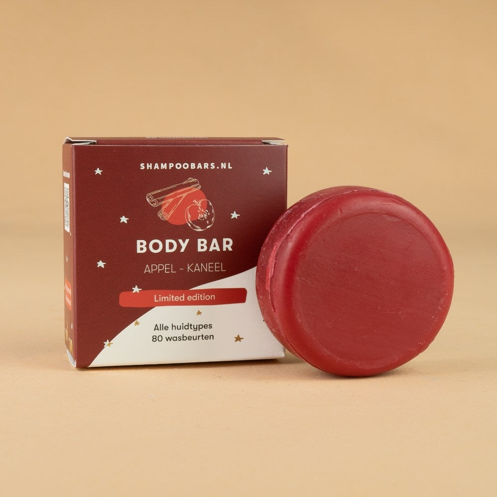 SOLYD Body Bar Appel Kaneel alle huidtypes - 60g