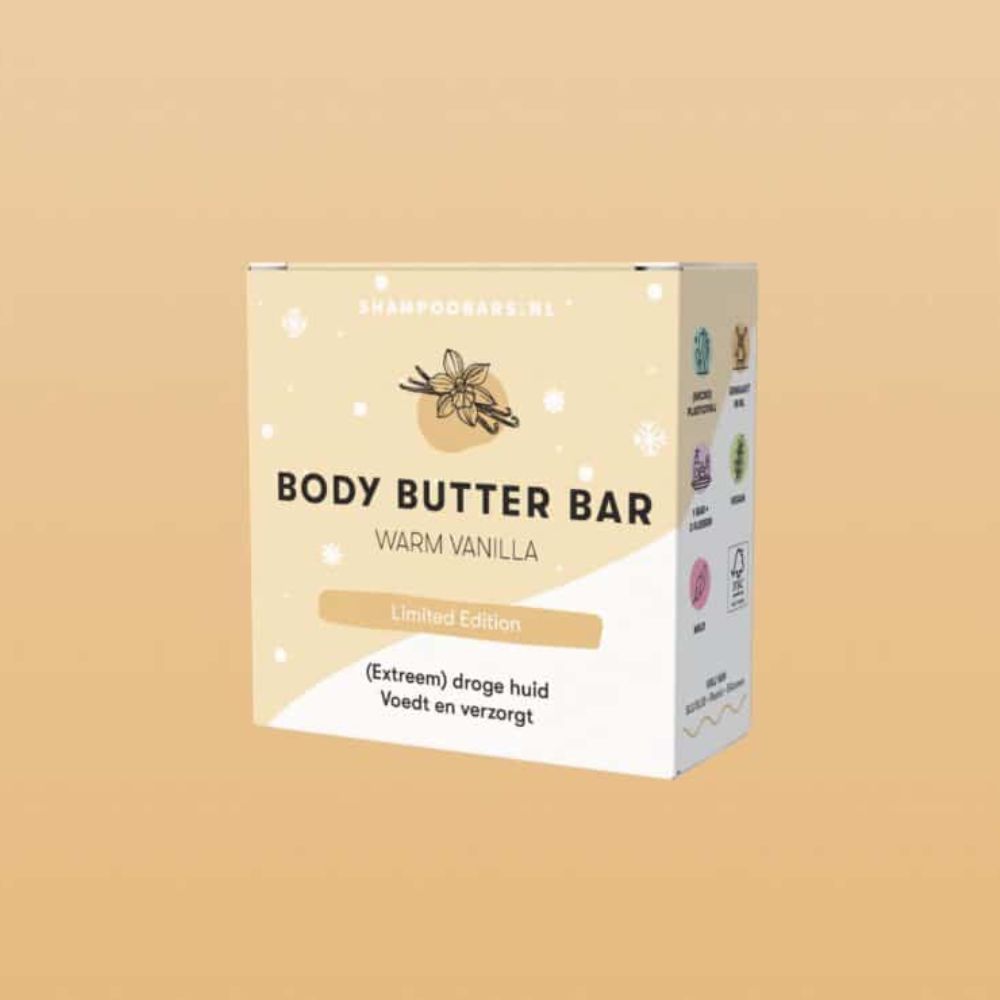 SOLYD Body Butter Bar Warm Vanilla (extreem) droge huid - 45gr
