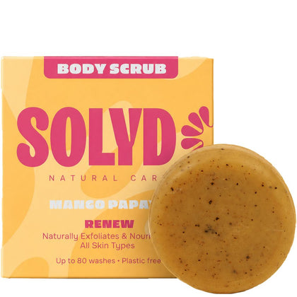 SOLYD Body Scrub Bar Mango - Papaya - 60g
