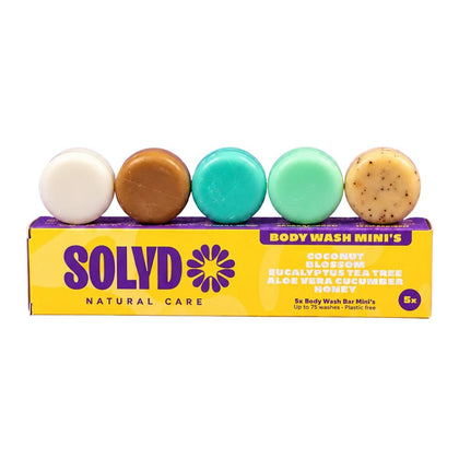 SOLYD Body Wash Mini's - 5x12g