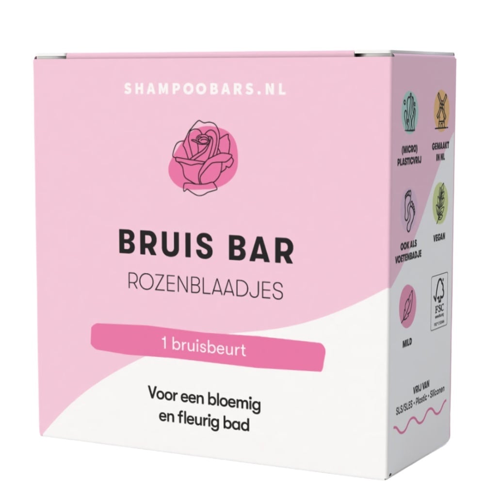SOLYD Bruis Bar Rozenblaadjes - 60g