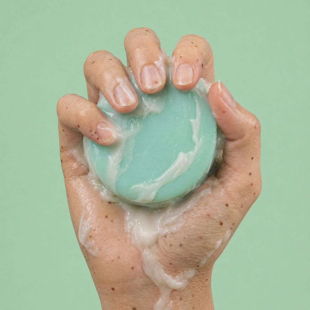 SOLYD Conditioner Bar Aloe Vera - Cucumber for All Hair Types - 45g