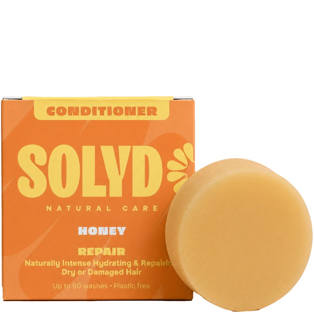 SOLYD Conditioner Bar Honing Krullend & Droog Haar - 60g